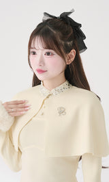 モデル：158cm（着用サイズ：FREE　着用カラー：IVO）