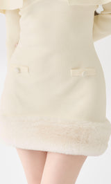 モデル：158cm（着用サイズ：FREE　着用カラー：IVO）