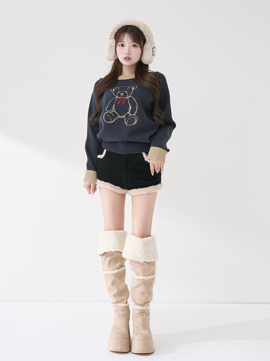 モデル：158cm（着用サイズ：FREE　着用カラー：NVY）