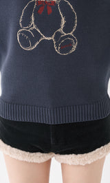 モデル：158cm（着用サイズ：FREE　着用カラー：NVY）