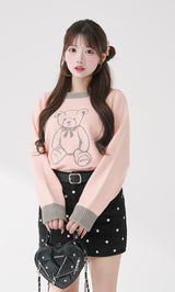 モデル：158cm（着用サイズ：FREE　着用カラー：PNK）