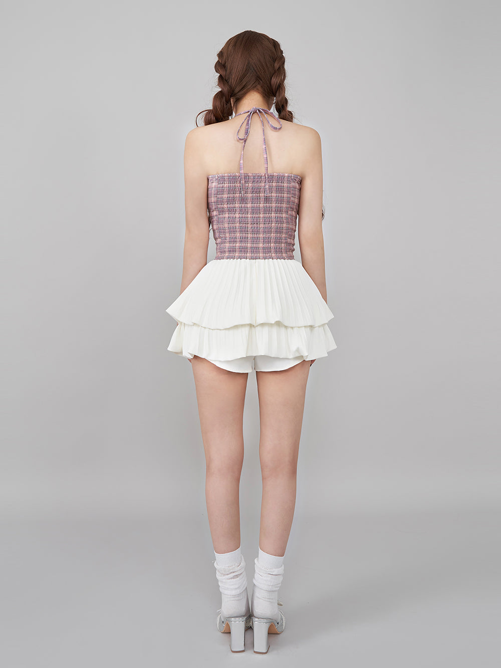 モデル：158cm（着用サイズ：FREE　着用カラー：PNK）
