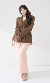 モデル：158cm（着用サイズ：FREE　着用カラー：B-PNK）