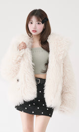 モデル：158cm（着用サイズ：FREE　着用カラー：GRY）