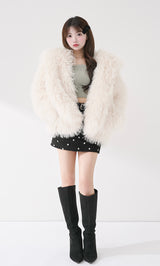 モデル：158cm（着用サイズ：FREE　着用カラー：GRY）