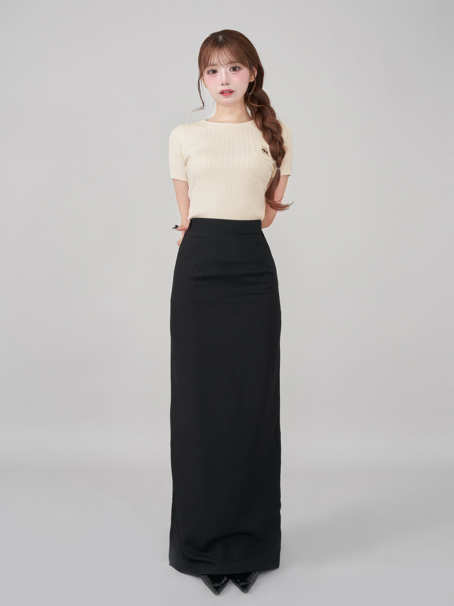 モデル：158cm（着用サイズ：FREE　着用カラー：WHT）