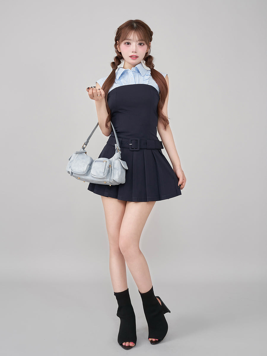 モデル：158cm（着用サイズ：FREE　着用カラー：NVY）