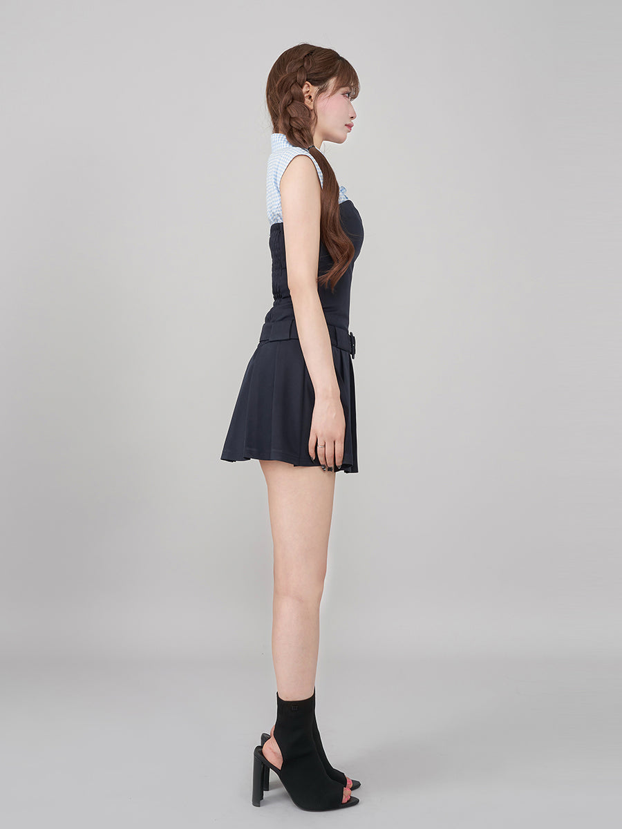 モデル：158cm（着用サイズ：FREE　着用カラー：NVY）