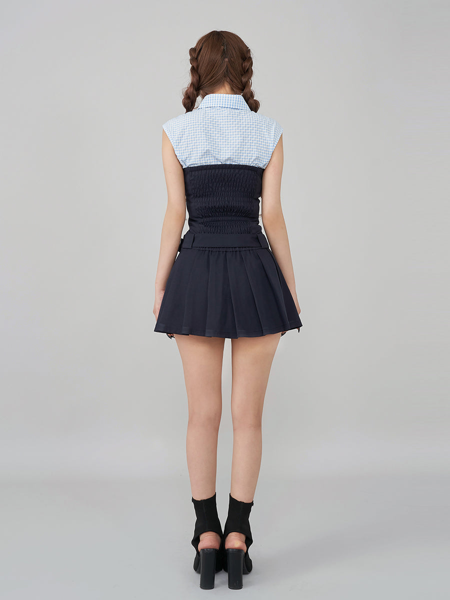モデル：158cm（着用サイズ：FREE　着用カラー：NVY）