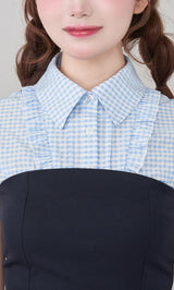 モデル：158cm（着用サイズ：FREE　着用カラー：NVY）