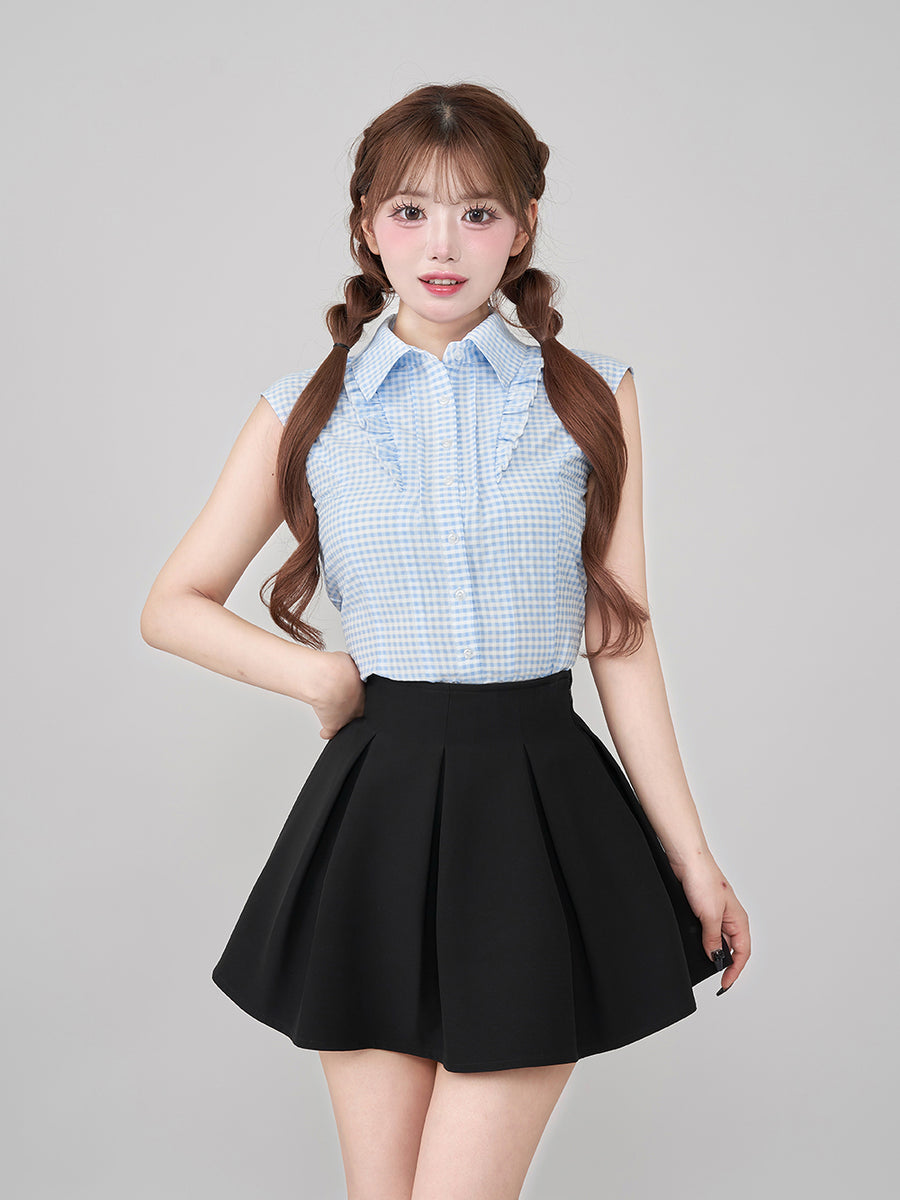 モデル：158cm（着用サイズ：FREE　着用カラー：NVY）