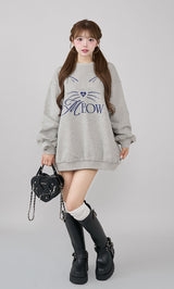 モデル：158cm（着用サイズ：FREE　着用カラー：GRY）
