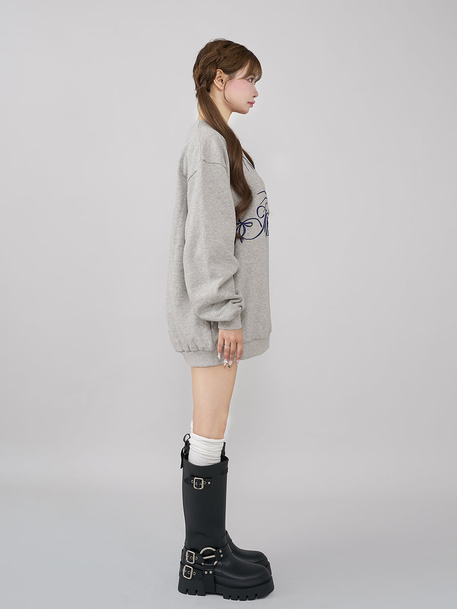 モデル：158cm（着用サイズ：FREE　着用カラー：GRY）