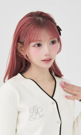 Darich　ダーリッチ　バイカラーシグネチャーDRニットカーディガン バイカラーシグネチャーDRニットカーディガン – Darich