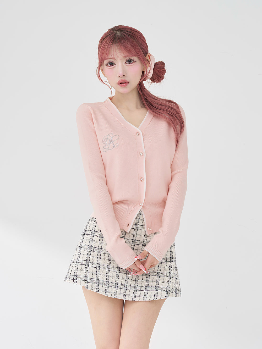 モデル：158cm（着用サイズ：FREE　着用カラー：PNK）