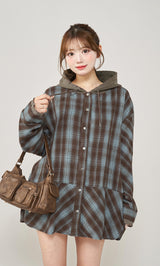 モデル：158cm（着用サイズ：FREE　着用カラー：BRN）
