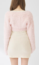 モデル：158cm（着用サイズ：FREE　着用カラー：IVO）