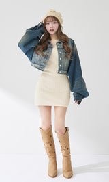 サイズ：FREE　カラー：IVO