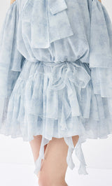 モデル：158cm（着用サイズ：FREE　着用カラー：SAX）