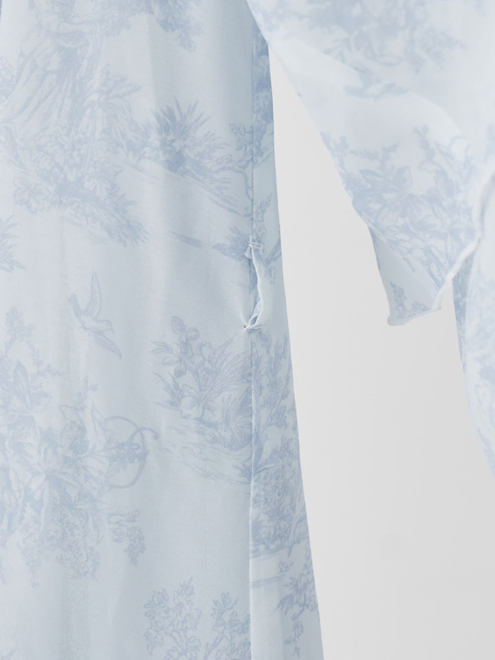 トワルドジュイシフォンフリルミニワンピース