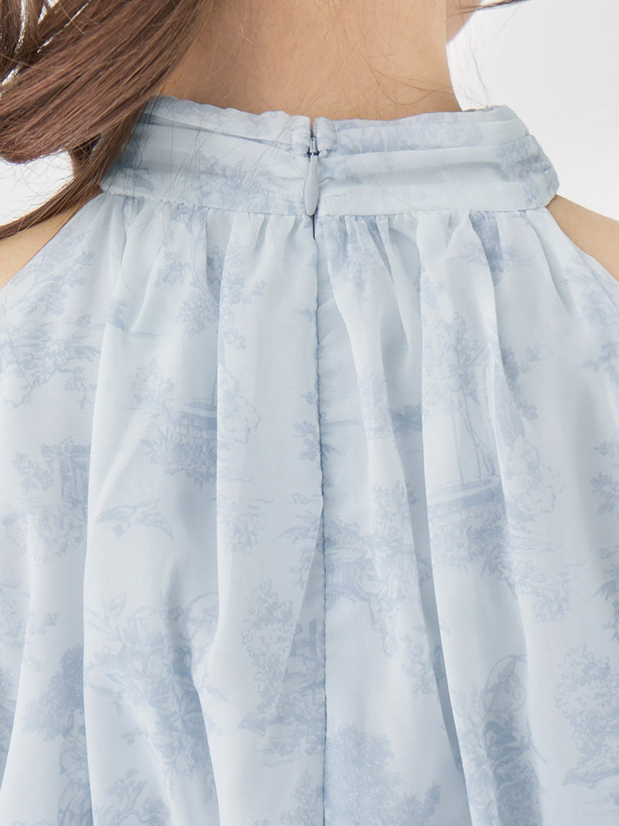 モデル：158cm（着用サイズ：FREE　着用カラー：SAX）