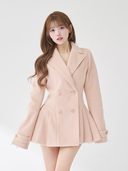 Princess line jacket coat
