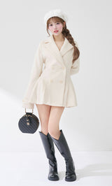 モデル：158cm（着用サイズ：FREE　着用カラー：IVO）