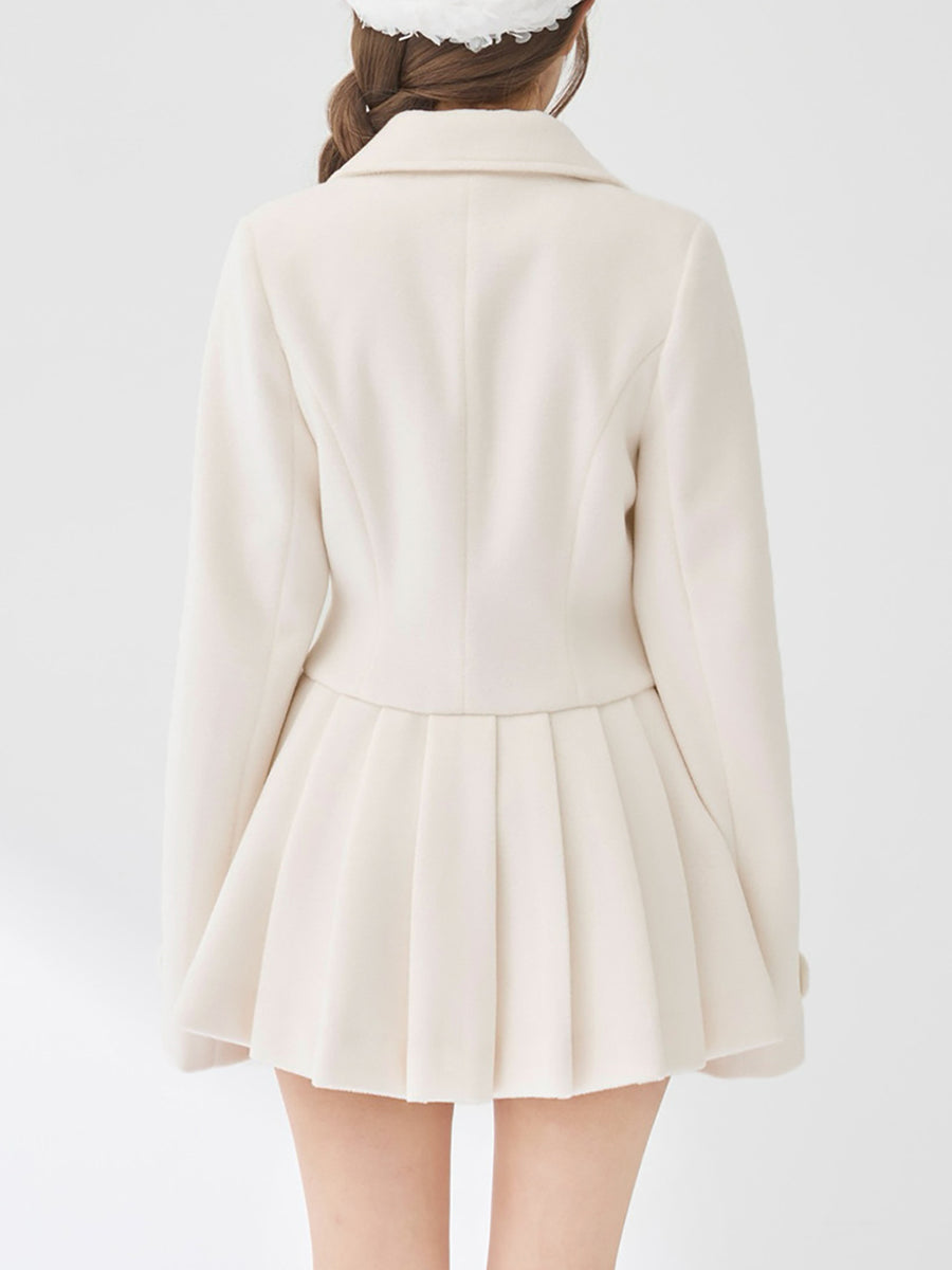 モデル：158cm（着用サイズ：FREE　着用カラー：IVO）