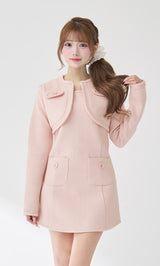 モデル：158cm（着用サイズ：FREE　着用カラー：PNK）