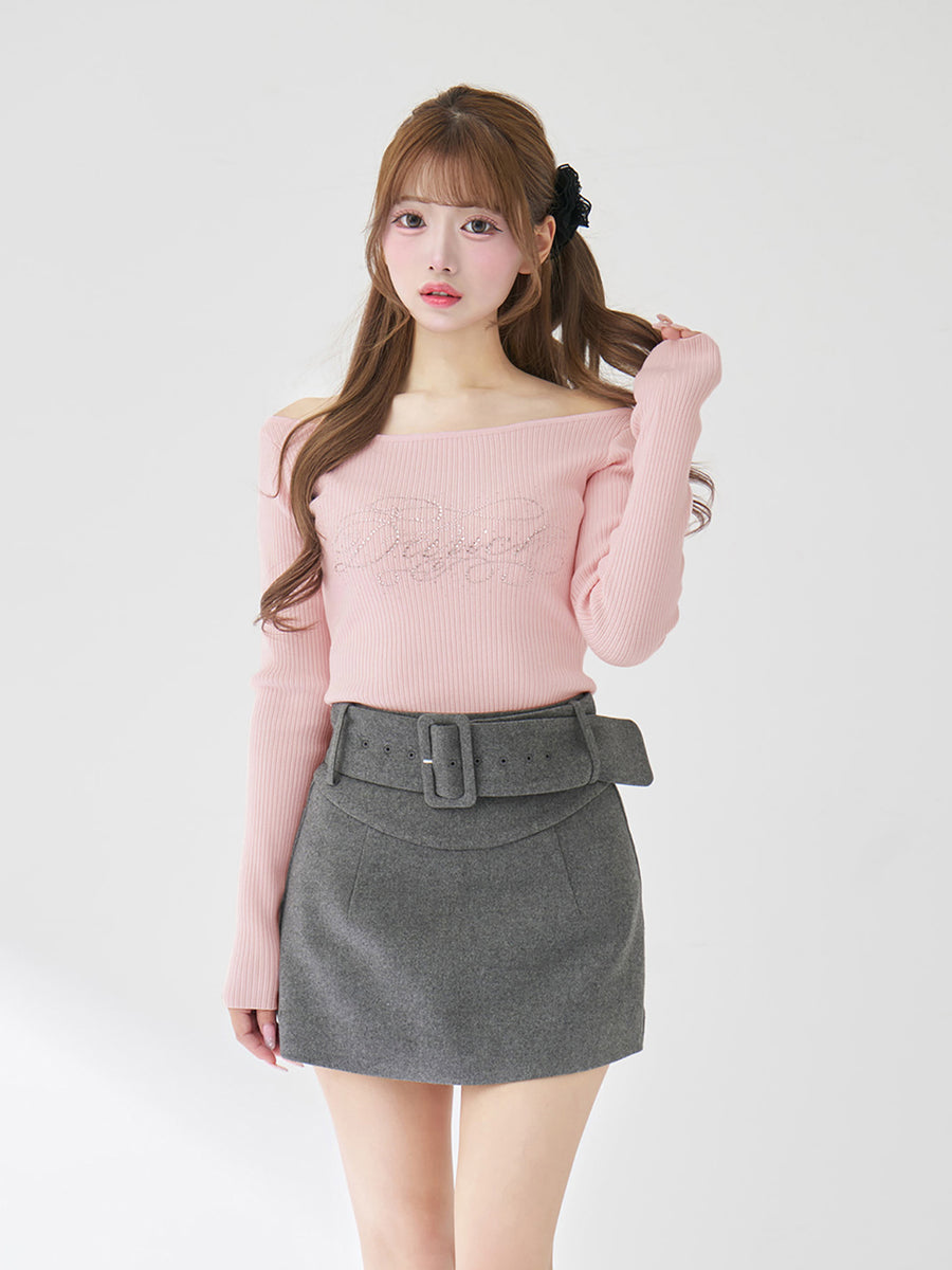 モデル：158cm（着用サイズ：FREE　着用カラー：PNK）