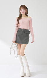 モデル：158cm（着用サイズ：FREE　着用カラー：PNK）