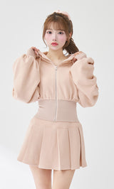 モデル：158cm（着用サイズ：FREE　着用カラー：PNK）