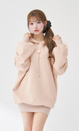 モデル：158cm（着用サイズ：FREE　着用カラー：PNK）