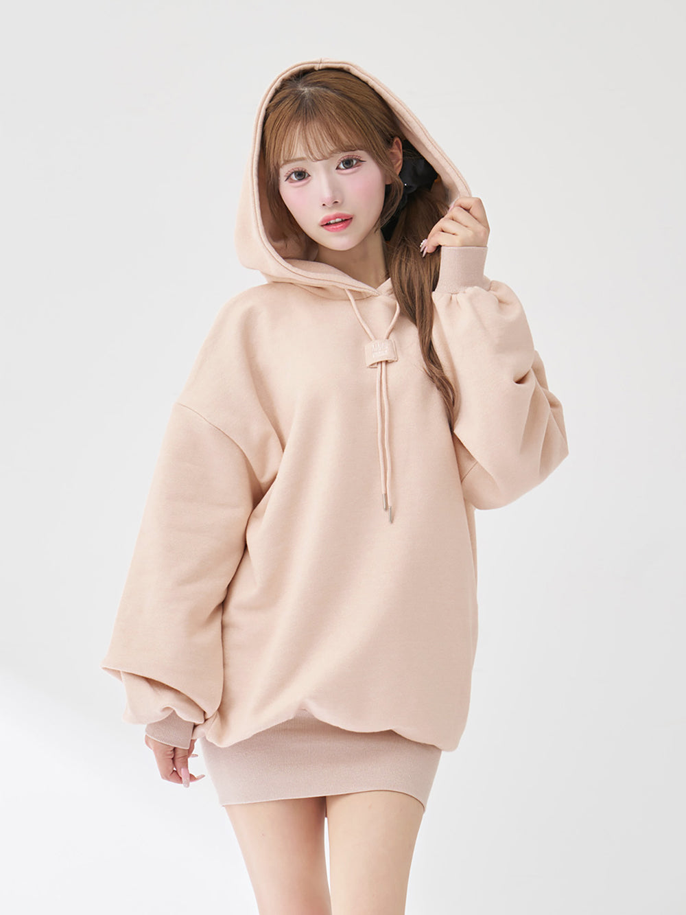 モデル：158cm（着用サイズ：FREE　着用カラー：PNK）