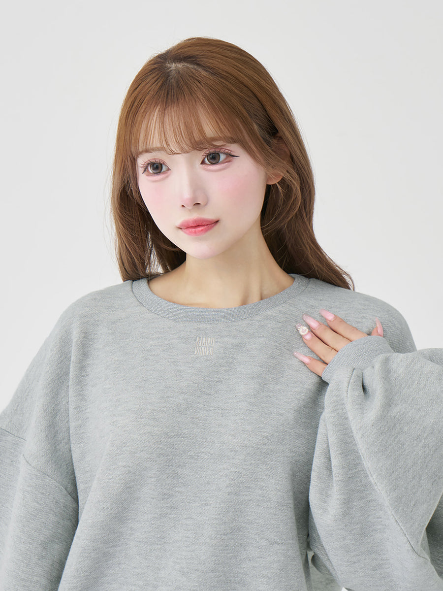 モデル：158cm（着用サイズ：FREE　着用カラー：GRY）