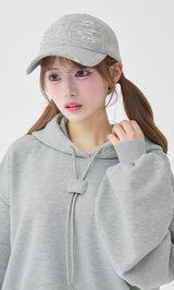 モデル：158cm（着用サイズ：FREE　着用カラー：GRY）