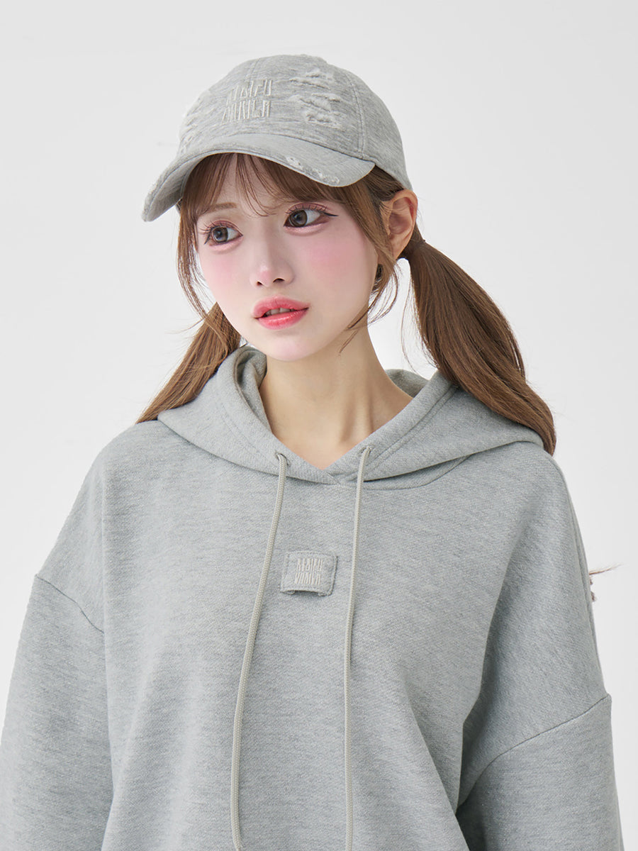 モデル：158cm（着用サイズ：FREE　着用カラー：GRY）