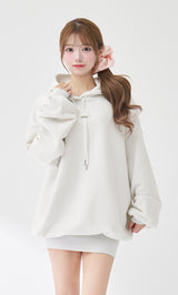 モデル：158cm（着用サイズ：FREE　着用カラー：WHT）