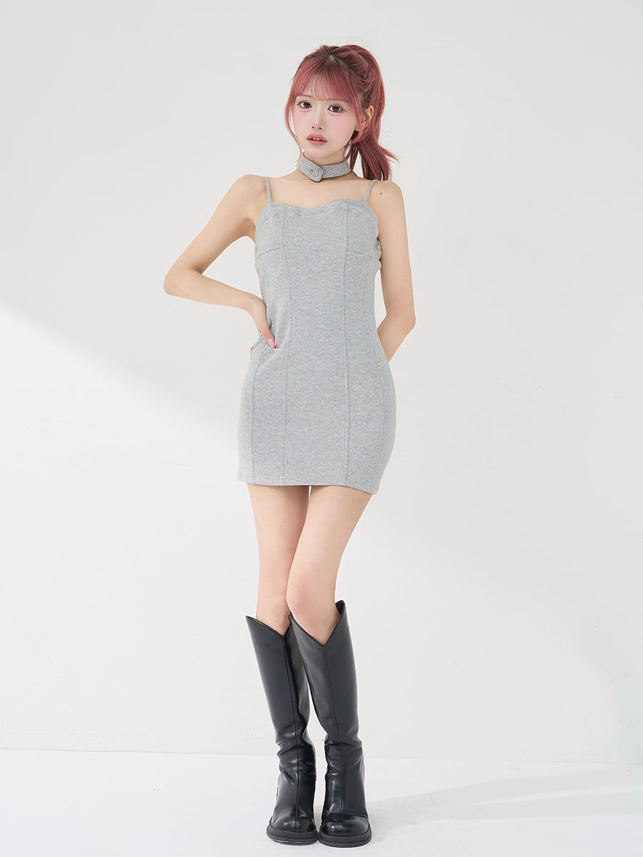 モデル：158cm（着用サイズ：FREE　着用カラー：GRY）