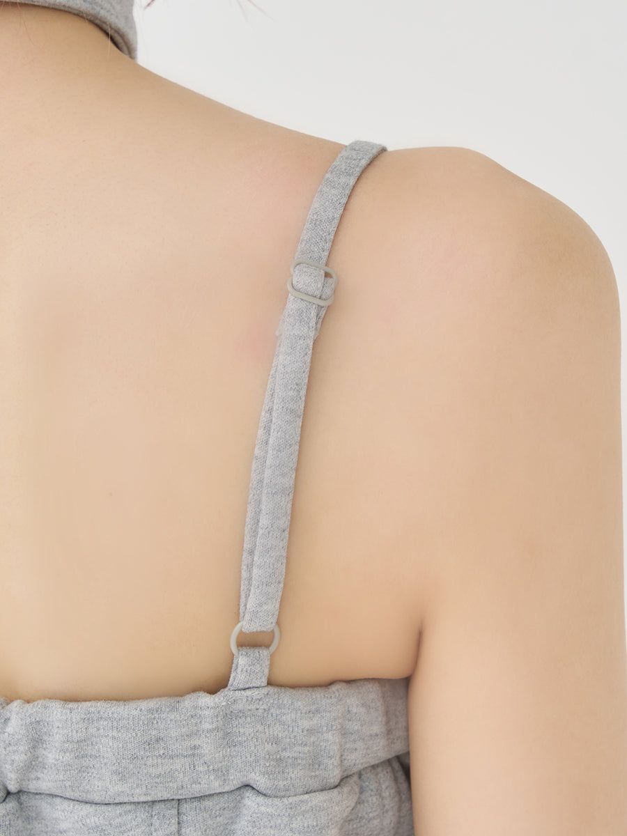 モデル：158cm（着用サイズ：FREE　着用カラー：GRY）