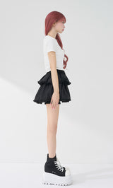 モデル：158cm（着用サイズ：FREE　着用カラー：WHT）