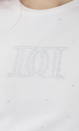 モデル：158cm（着用サイズ：FREE　着用カラー：WHT）