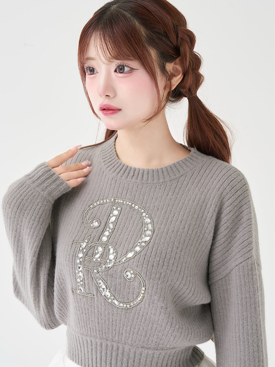 モデル：158cm（着用サイズ：FREE　着用カラー：GRY）