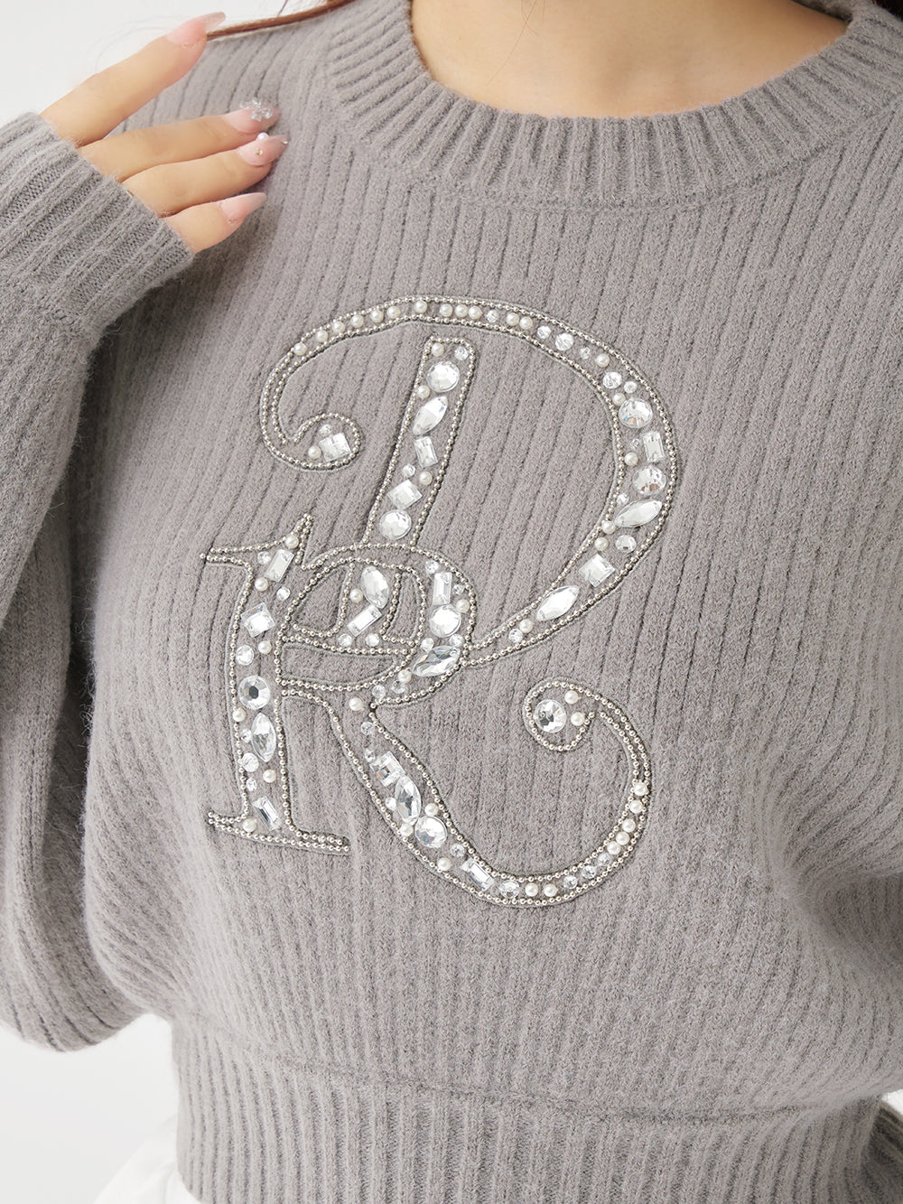モデル：158cm（着用サイズ：FREE　着用カラー：GRY）