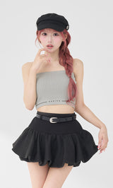 モデル：158cm（着用サイズ：FREE　着用カラー：GRY）