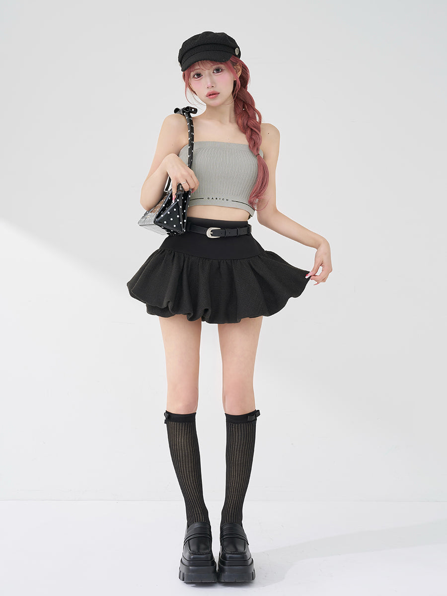 モデル：158cm（着用サイズ：FREE　着用カラー：GRY）