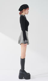 モデル：158cm（着用サイズ：S　着用カラー：GRY）