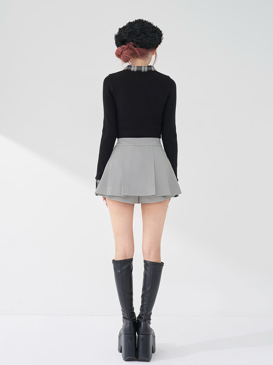 モデル：158cm（着用サイズ：S　着用カラー：GRY）