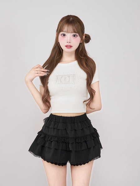 Shiny DD Logo Compact T-Shirt