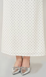 モデル：158cm（着用サイズ：FREE　着用カラー：WHT）